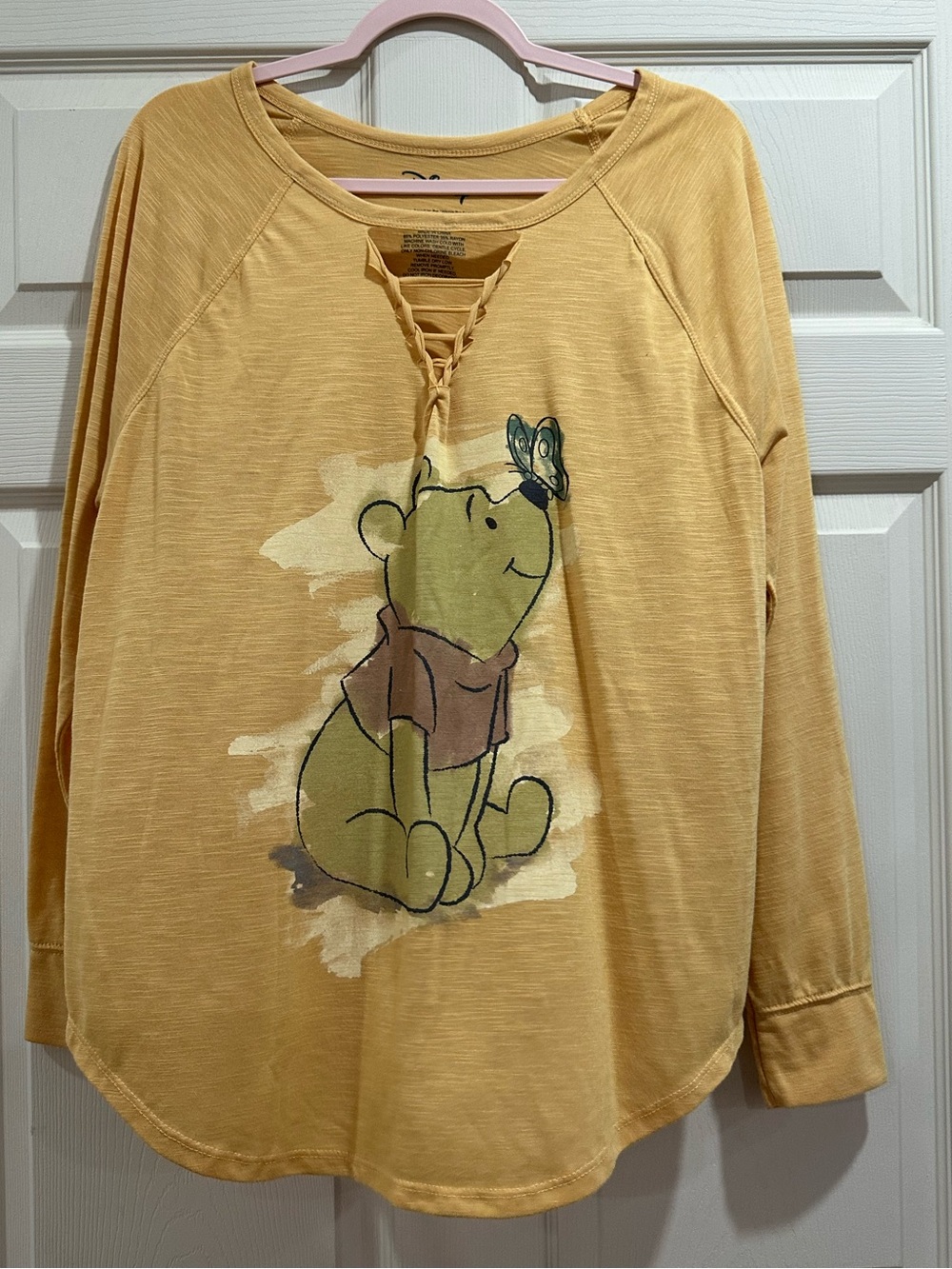 Disney Yellow Label with Black Print